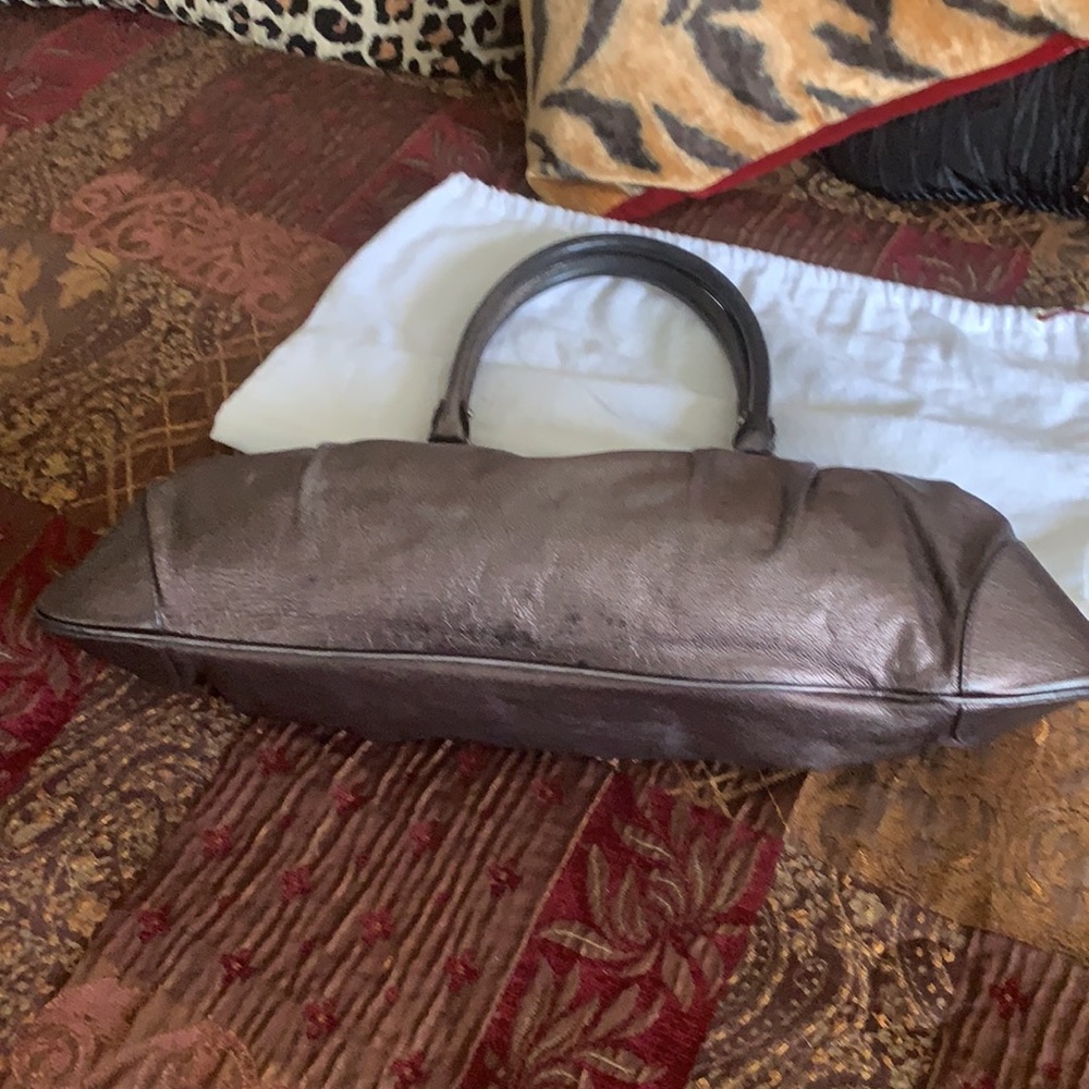 Authentic Salvatore Ferragamo leather satchel bag - Picture 6 of 12